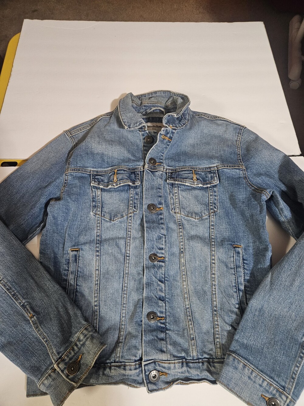 Mens Goodfellow Truckers Jean Jacket M